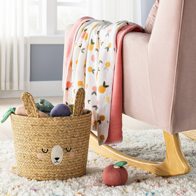 Plush Baby Blanket Citrus - Cloud Island