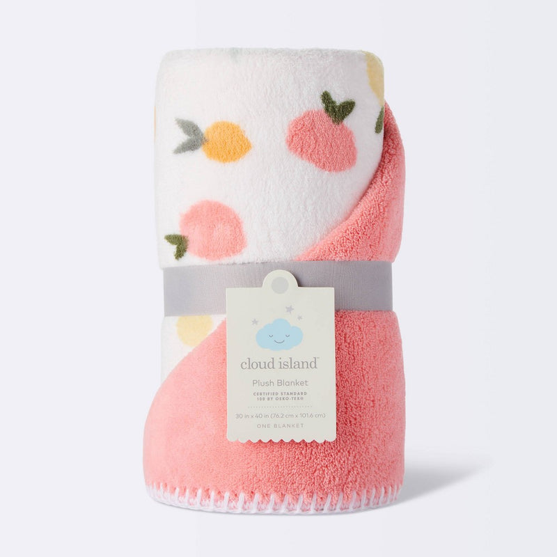 Plush Baby Blanket Citrus - Cloud Island