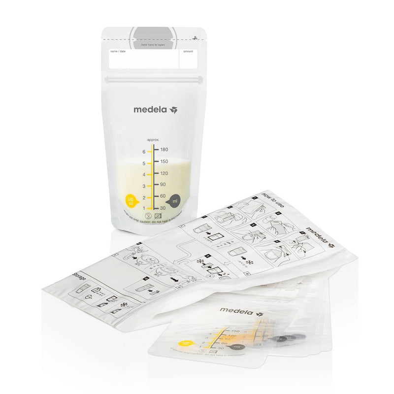 Medela Breast Milk Storage Bags 6oz/180ml - 100ct