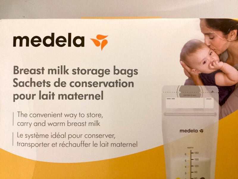 Medela Breast Milk Storage Bags 6oz/180ml - 100ct