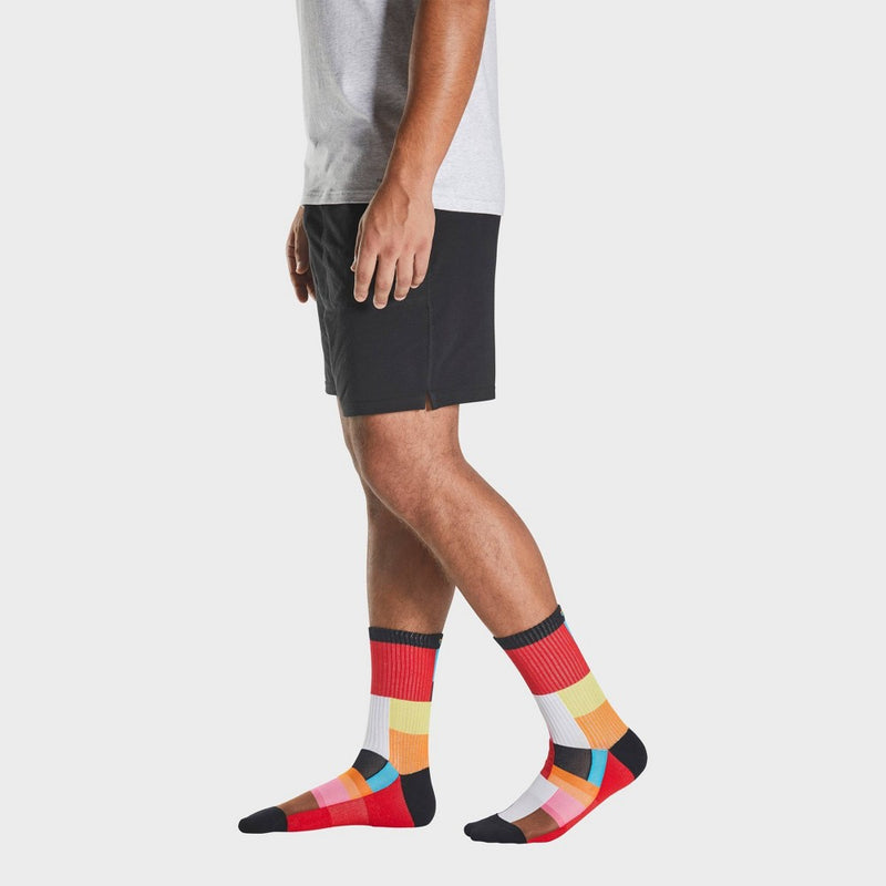 Pair of Thieves Adult Pride Colorblock Cushion Crew Socks - 6-12
