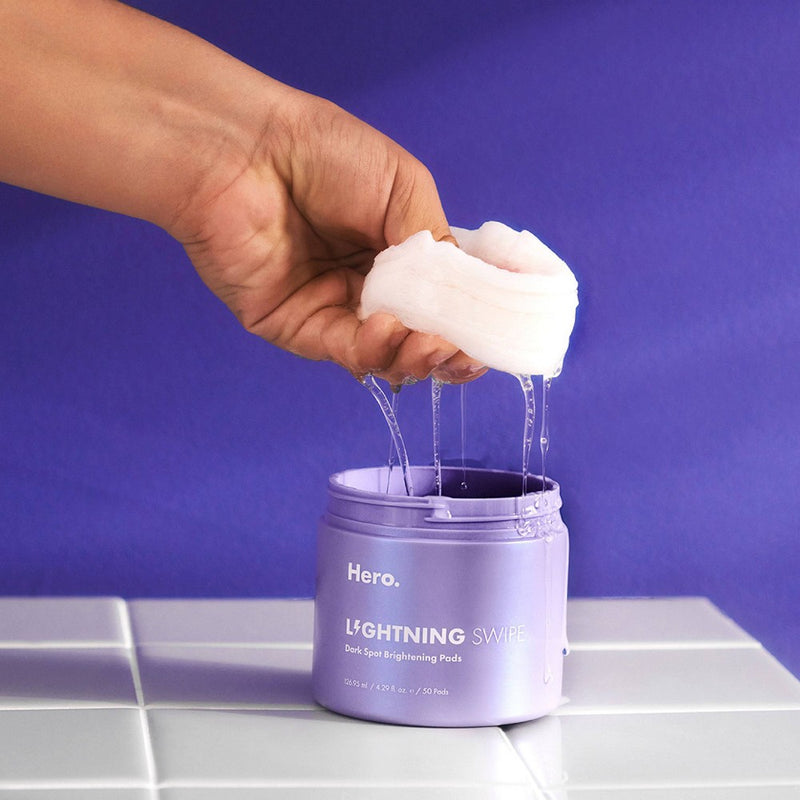 Hero Cosmetics Lightning Swipe Dark Spot Brightening Pad - 50ct