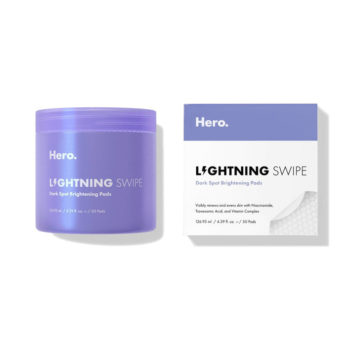 Hero Cosmetics Lightning Swipe Dark Spot Brightening Pad - 50ct