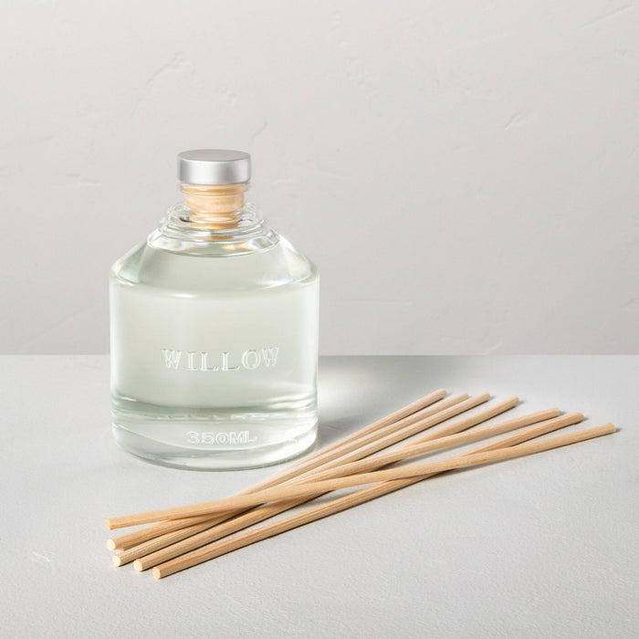 11.83 fl oz Willow Oil Reed Diffuser - Hearth & Hand with Magnolia