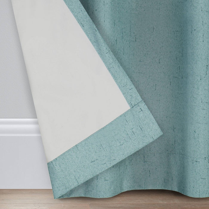 1pc 42"x95" Blackout Windsor Curtain Panel Jade - Eclipse