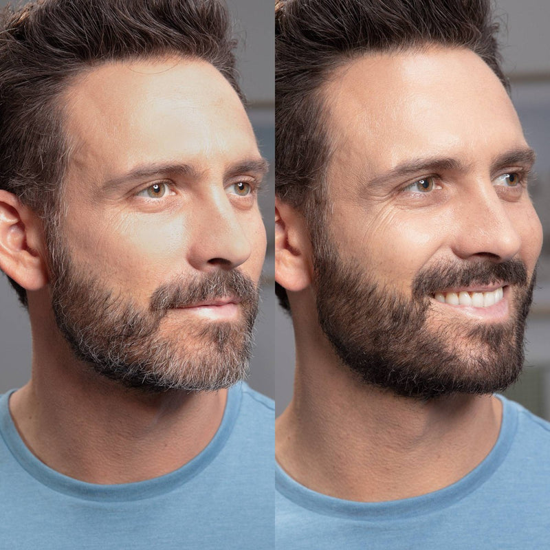 Just For Men 1-Day Temporary Beard & Brow Color, Up to 30 Applications - Dark Brown - 0.3 fl oz
