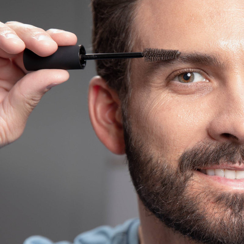 Just For Men 1-Day Temporary Beard & Brow Color, Up to 30 Applications - Dark Brown - 0.3 fl oz