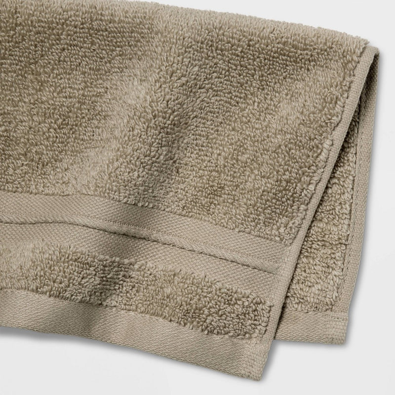 Spa Washcloth Taupe - Threshold Signature