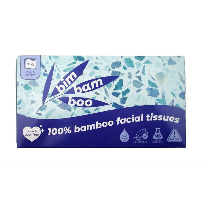 Bim Bam Boo Bamboo Facial Tissue - 115ct