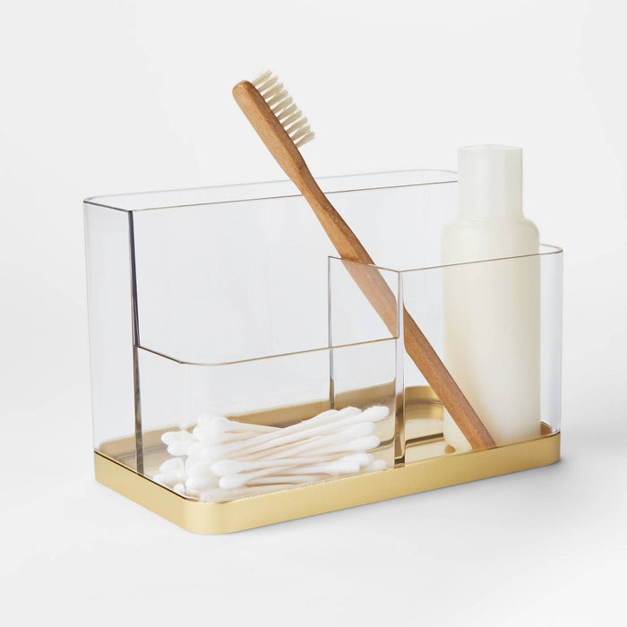 Accent Vanity Organizer Gold - Threshold