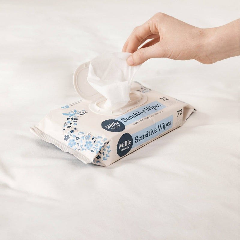 Millie Moon Sensitive Wipes Multi Bag - 216ct
