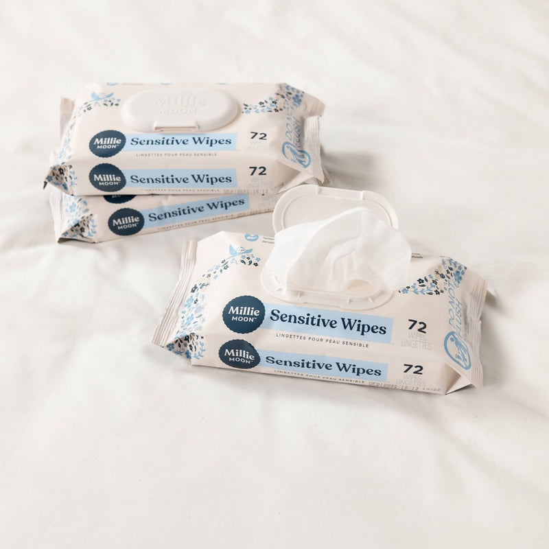 Millie Moon Sensitive Wipes Multi Bag - 216ct
