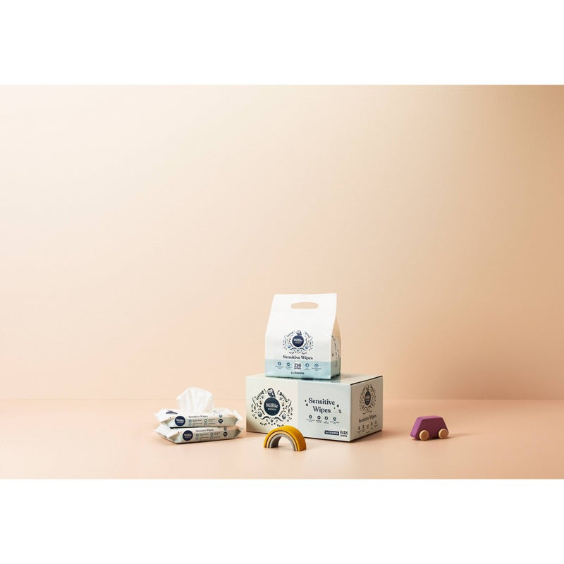 Millie Moon Sensitive Wipes Multi Bag - 216ct