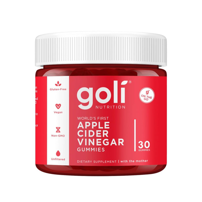 Goli Nutrition Apple Cider Vinegar Vegan Gummies - 30ct