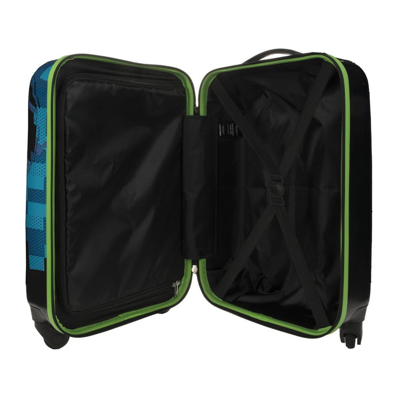 Minecraft Creeper Kids' Hardside Carry On Suitcase - Black
