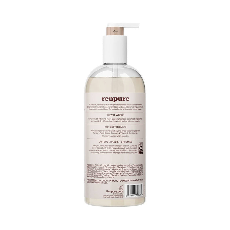 Renpure Coconut & Vitamin E Shampoo - 24 fl oz