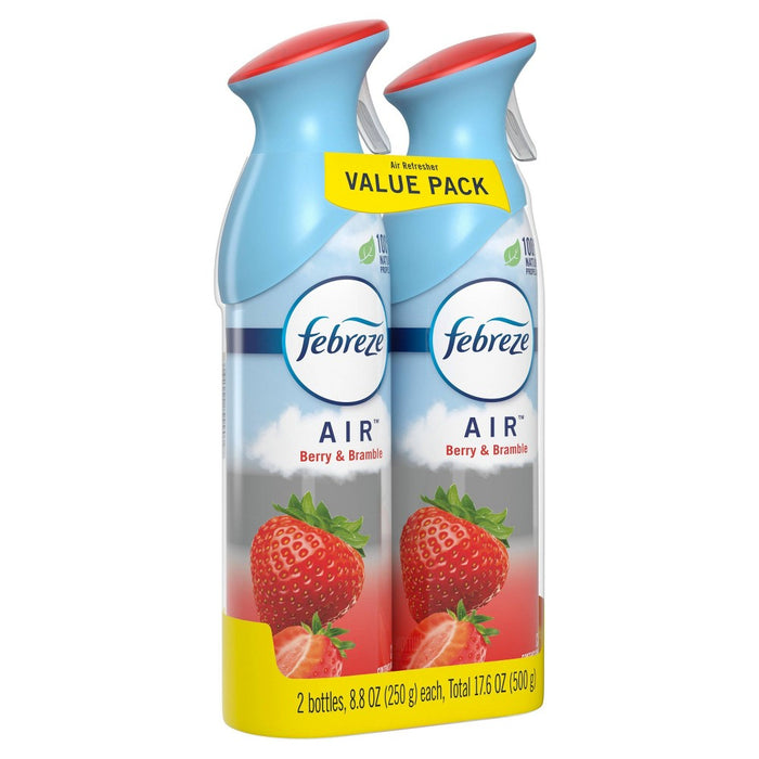 Febreze Air Effects Odor-Fighting Air Freshener - Berry & Bramble - 8.8oz/2pk