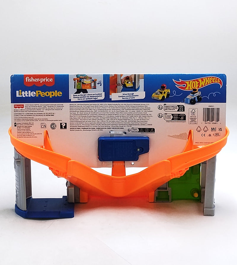 Fisher-Price Little People Hot Wheels Racetrack