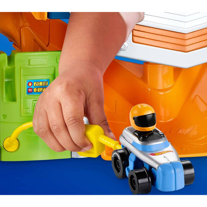 Fisher-Price Little People Hot Wheels Racetrack
