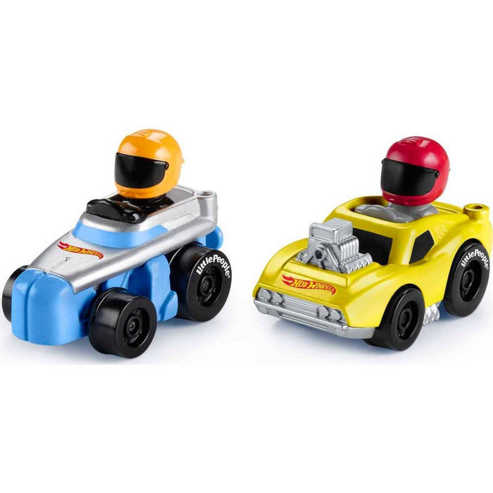 Fisher-Price Little People Hot Wheels Racetrack