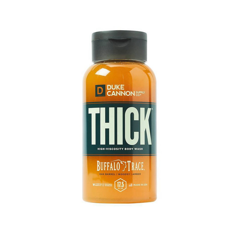 Duke Cannon THICK High-Viscosity Body Wash - Bourbon Oak Barrel - Body Wash for Men - 17.5 fl. oz