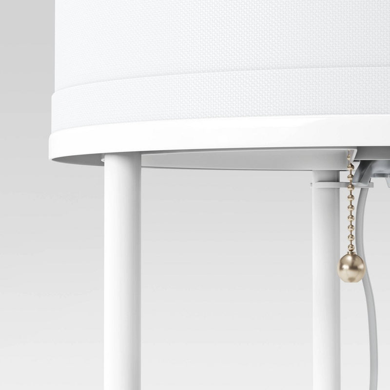 Shelf Floor Lamp White - Room Essentials