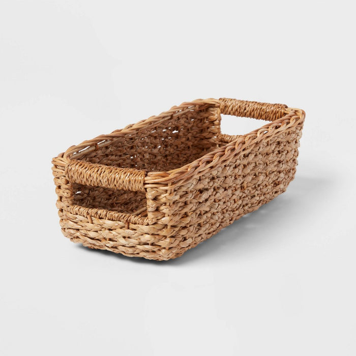 Braided Seagrass Media Bin - Brightroom