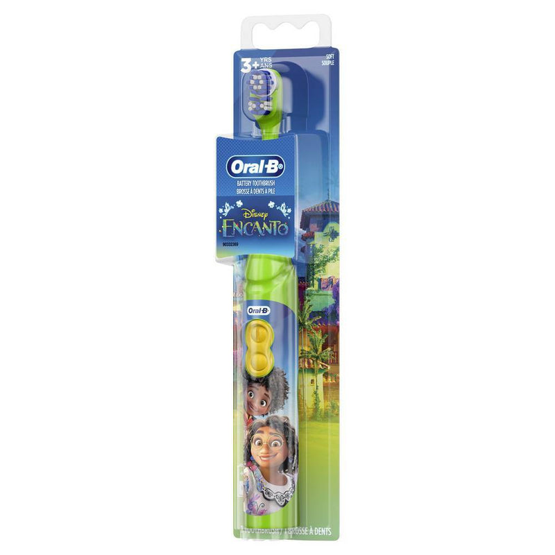 Oral-B Kids' Battery Toothbrush featuring Disney's Encanto - Soft Bristles - for Kids 3+