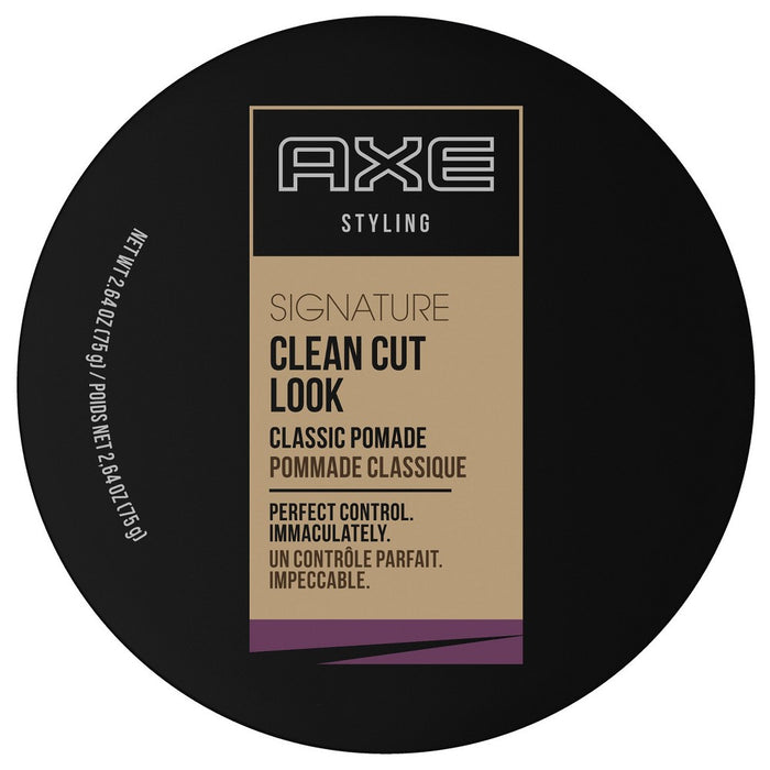 Axe Signature Clean Cut Look Hair Classic Pomade - 2.64oz