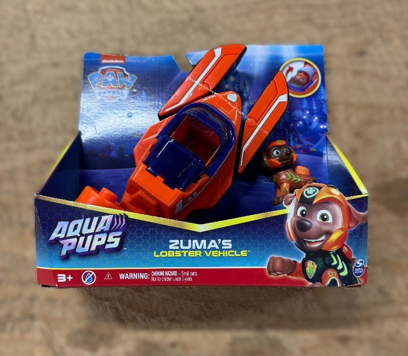 Paw Patrol Aqua Pups Zuma Transforming Lobster Vehicle