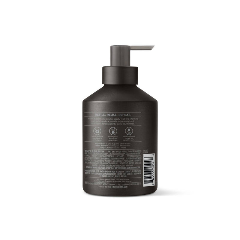 Method Aluminum Gel Hand Soap - Vetiver + Amber - 12 fl oz