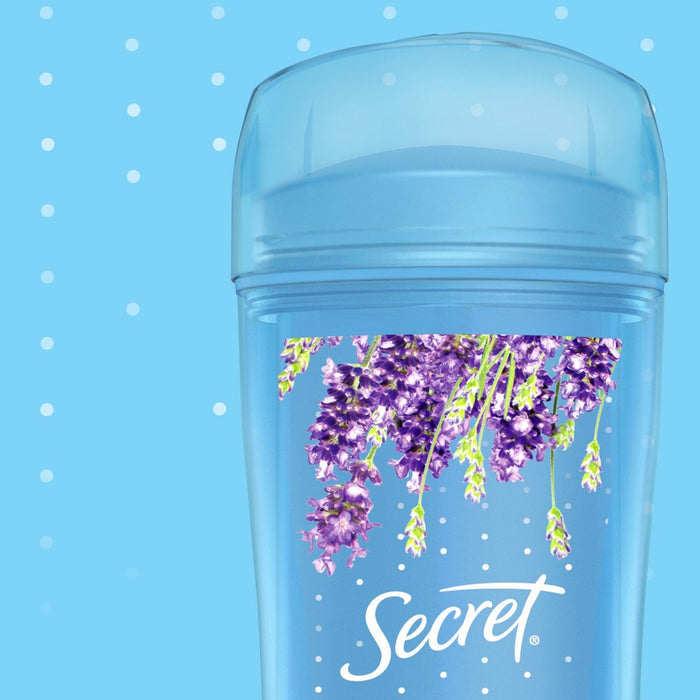 Secret Fresh Clear Gel and Deodorant for Women - Relaxing Refreshing Lavender - 2.6 oz