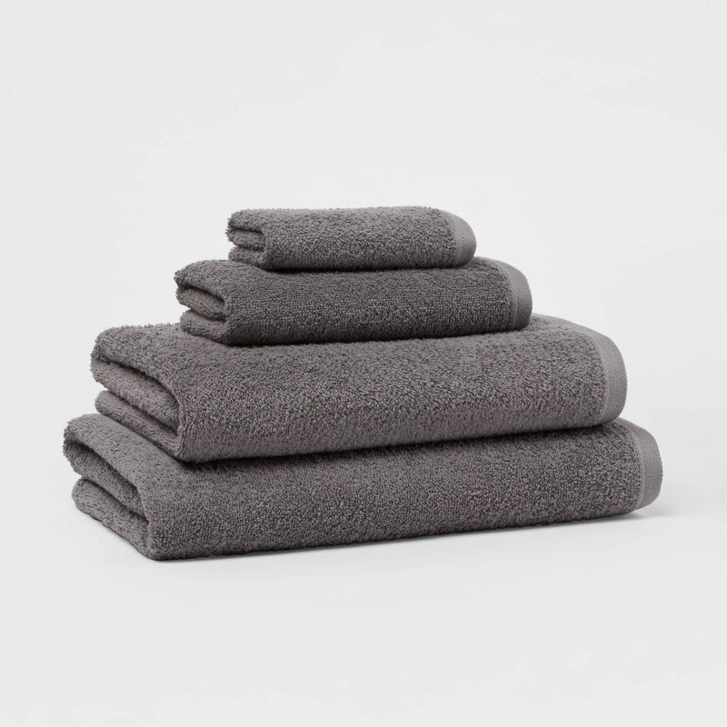 Everyday Hand Towel Dark Gray - Room Essentials