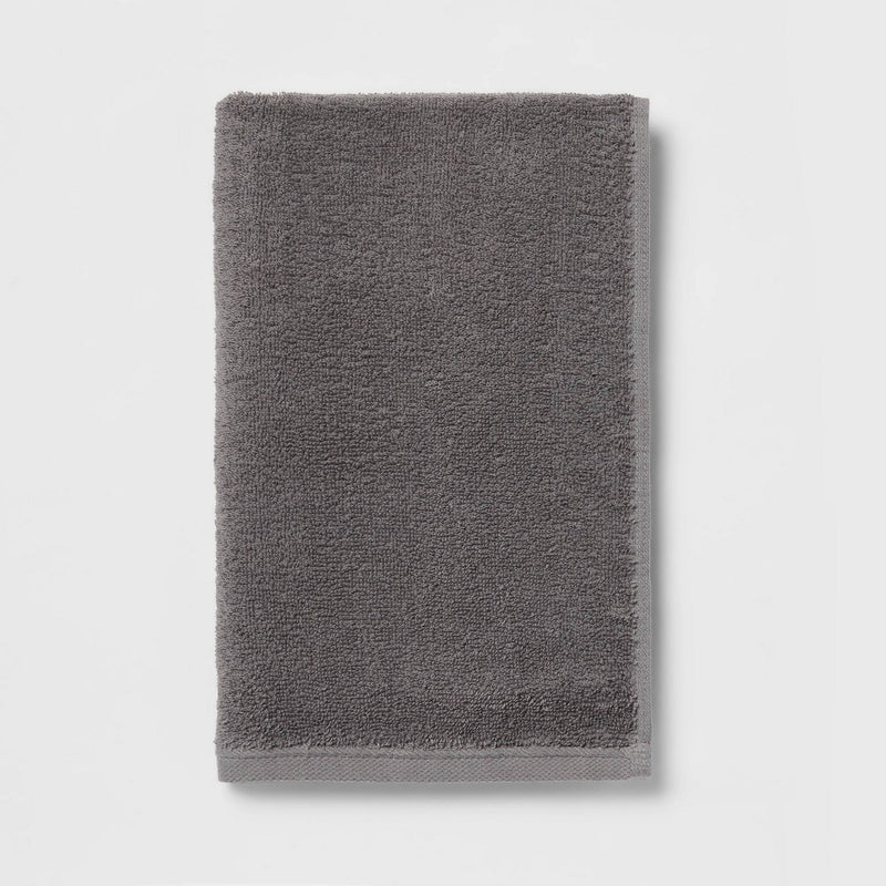 Everyday Hand Towel Dark Gray - Room Essentials