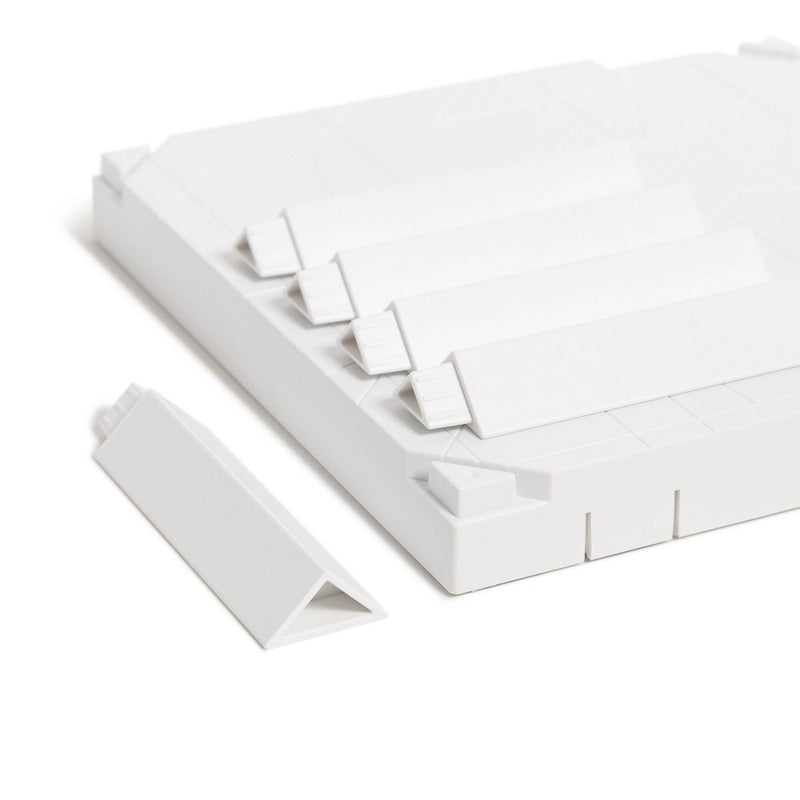 Locker Adjustable Shelf Plastic White - U Brands