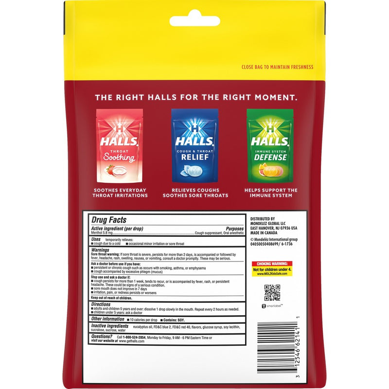 Halls Cough Drops - Cherry - 80ct