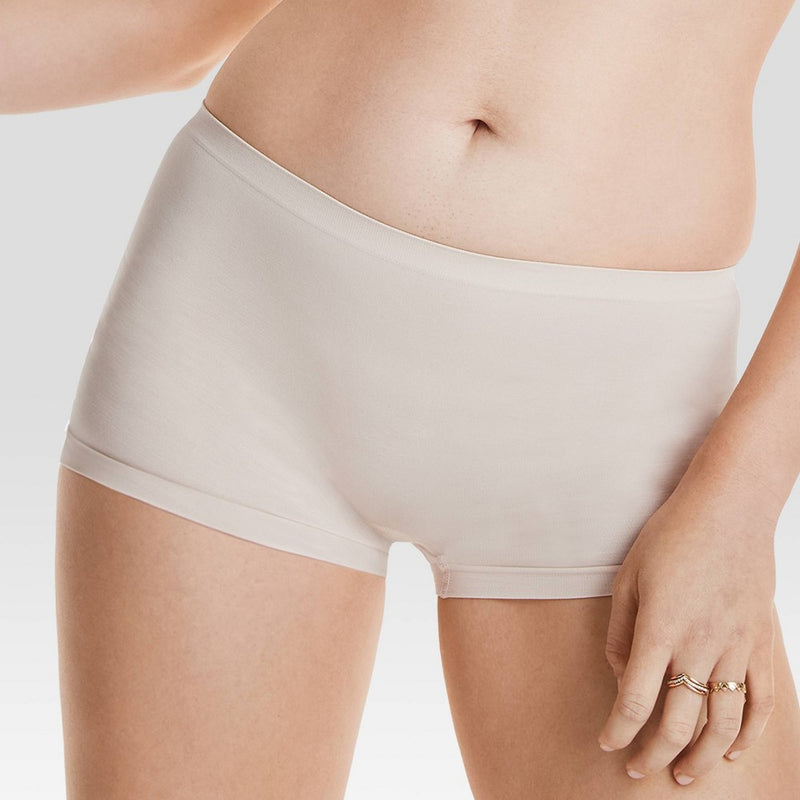 Hanes Women's 6pk Comfort Flex Fit Seamless Boy Shorts - Colors May Vary XL