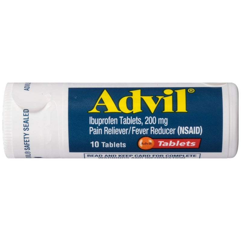 Advil Pain & Fever Reducer Tablets - Ibuprofen (NSAID) - 2ct/10pk EXP: 03/2027