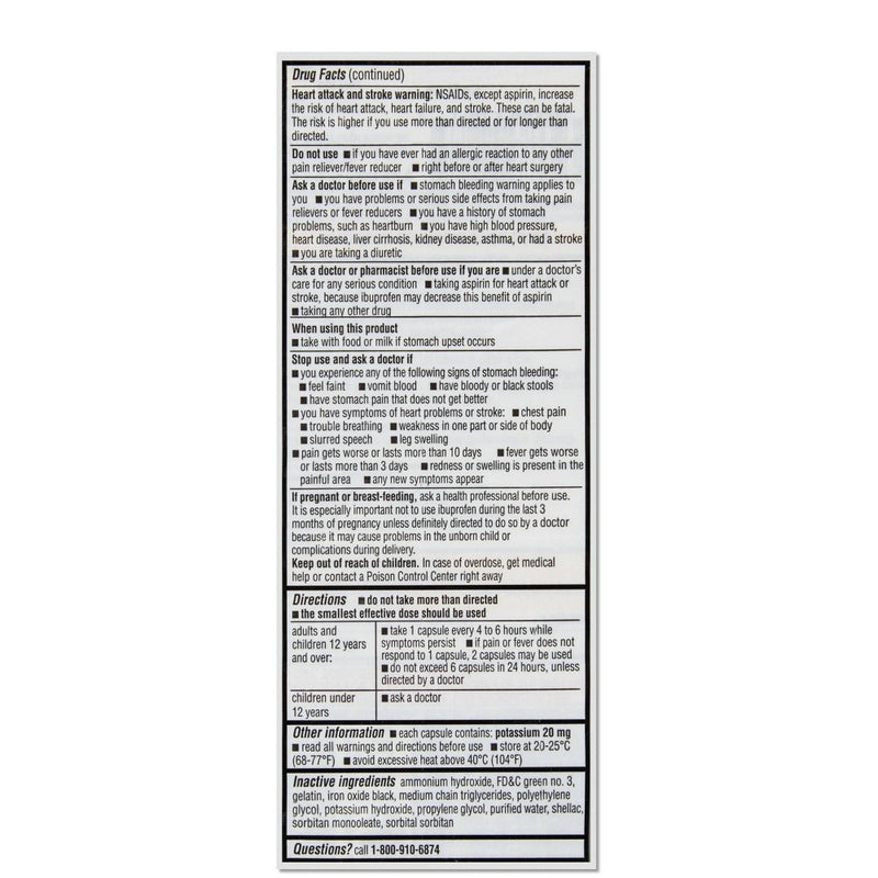 Ibuprofen Mini Gelcaps (NSAID) - 300ct - up & up