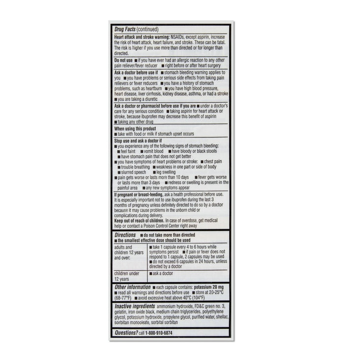 Ibuprofen Mini Gelcaps (NSAID) - 300ct - up & up