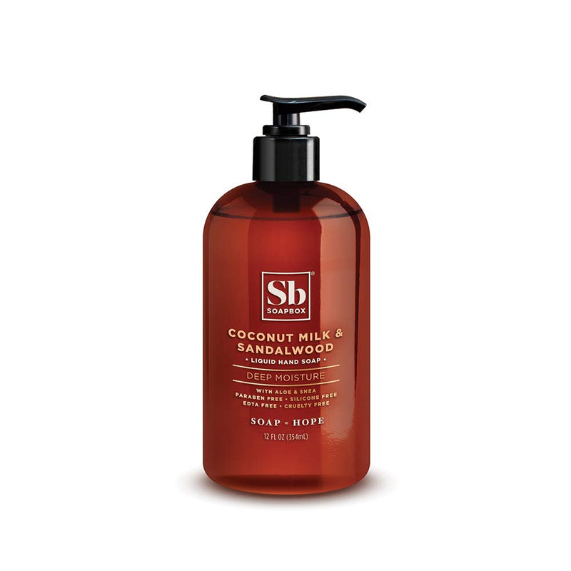 SoapBox - Coconut Milk & Sandalwood Liquid Hand Soap