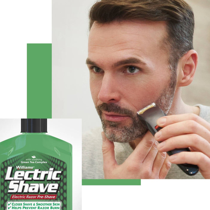 Williams Lectric Shave Original with Green Tea Complex - 7oz