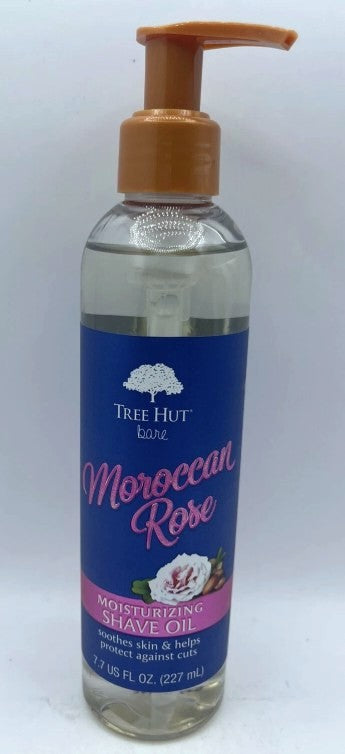 Tree Hut Moroccan Rose Moisturizing Shave Oil - Floral - 7.7 fl oz