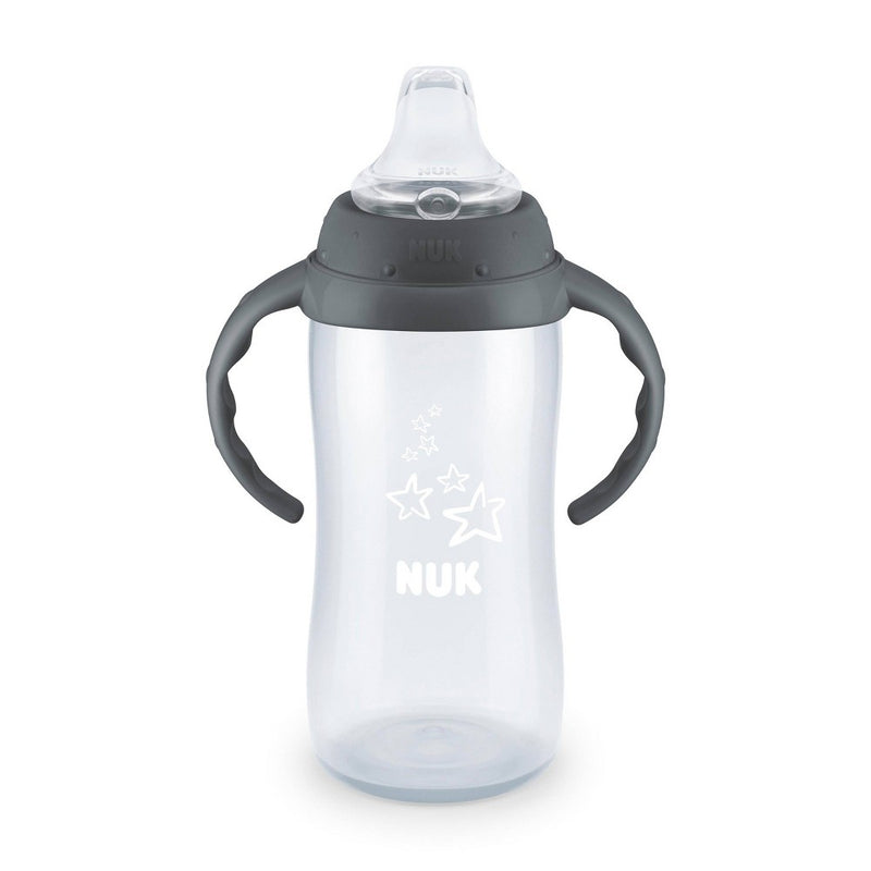 NUK Large Learner Fashion Cup with Tritan - Gray - 10oz