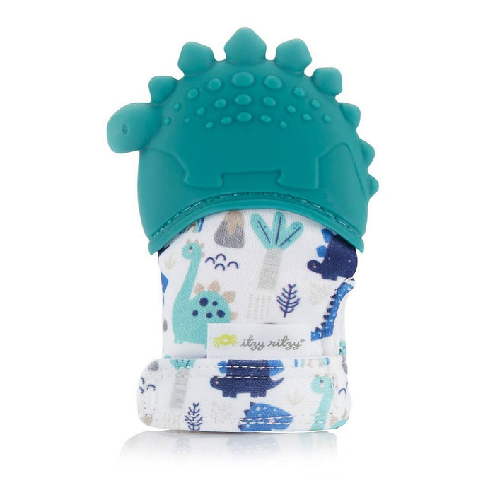 Itzy Ritzy Teething Mitt - Dinosaur