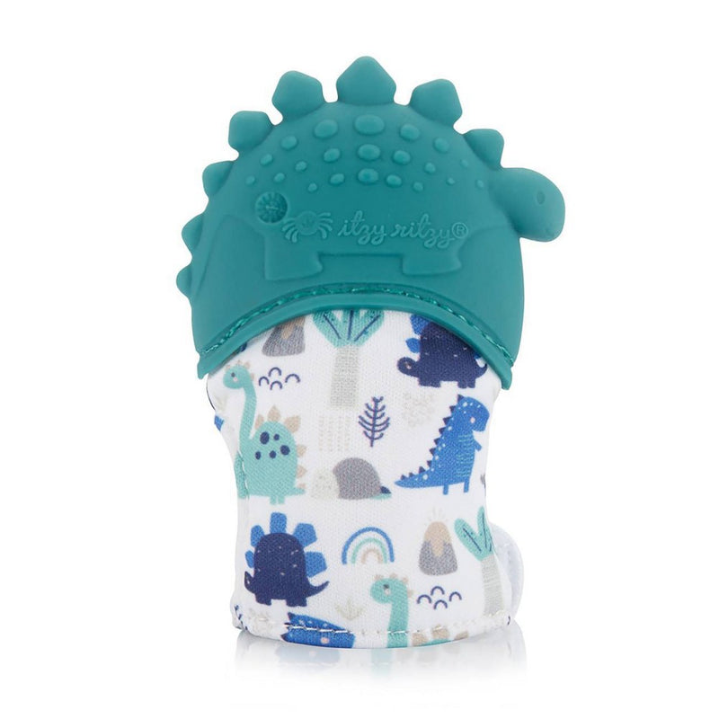 Itzy Ritzy Teething Mitt - Dinosaur