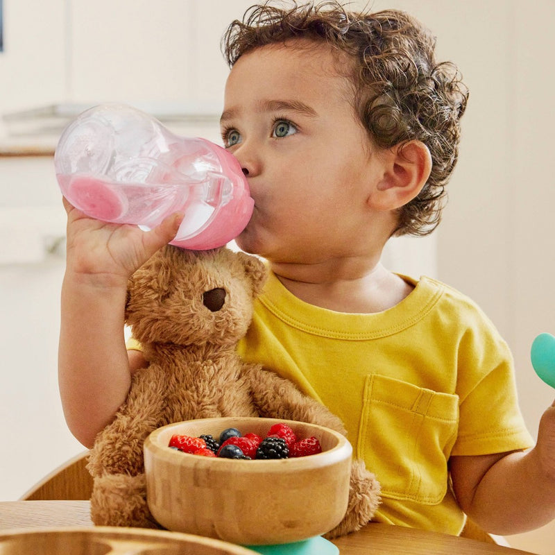 Munchkin Click Lock Weighted Straw Cup - 10oz - Pink