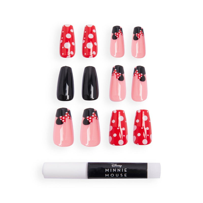 Disney's Minnie Mouse x Makeup Revolution Always In Style False Nails - 1ct