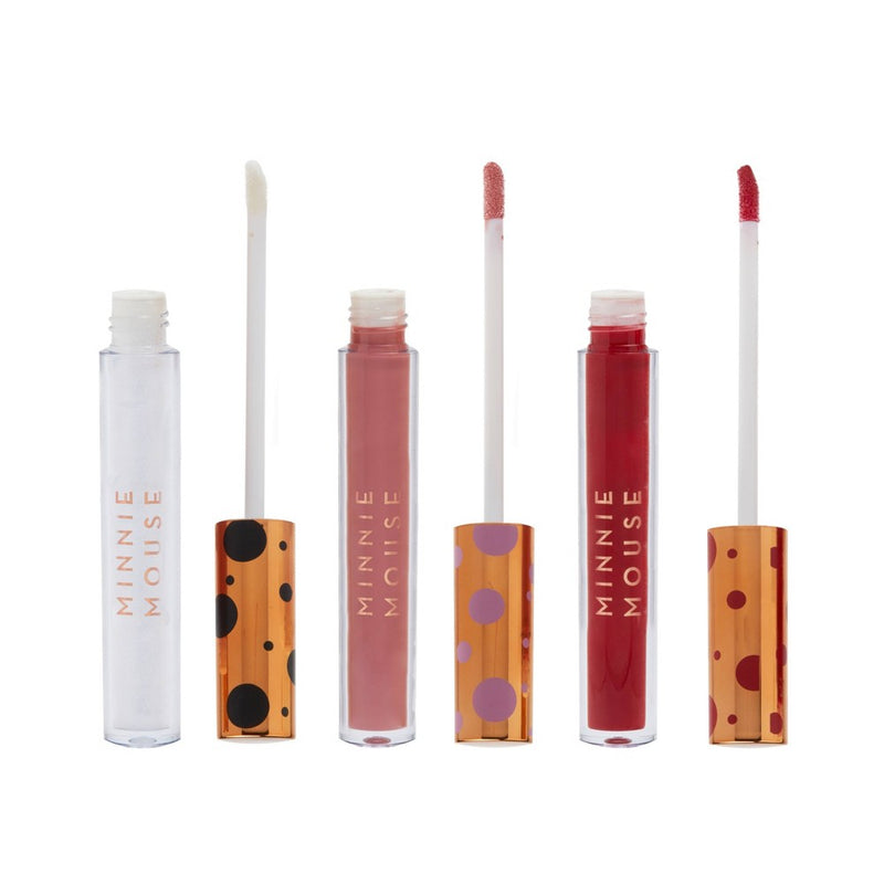 Disney's Minnie Mouse x Makeup Revolution Lipgloss - 0.11 fl. oz/3ct