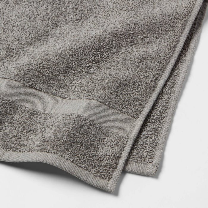 2pk Hand Towel Set Dark Gray - Room Essentials